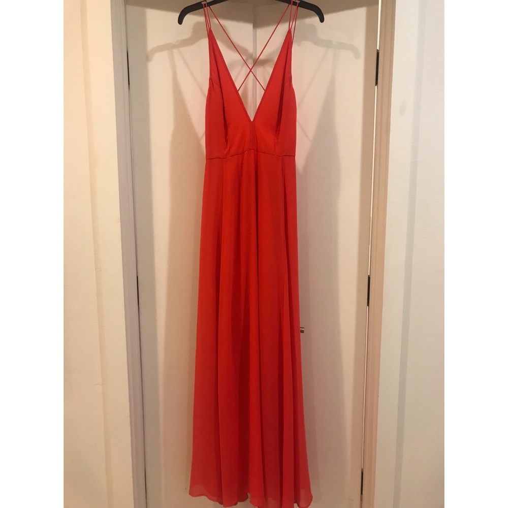 Orange Maxi Dress